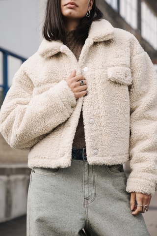 Casaco Merine Fur - cru