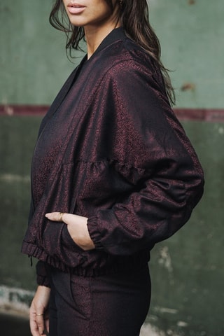 Bomber Beckie Darkside Bordô