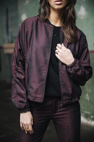Bomber Beckie Darkside Bordô