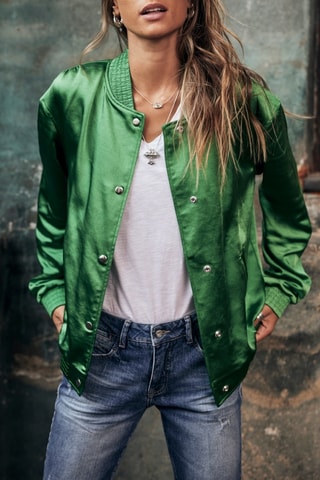 Bomber Troopie Snake - Verde