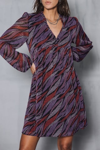 Vestido trapézio Rayane Pointello - Preto
