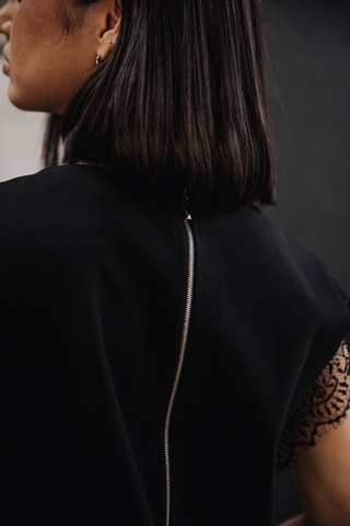 Vestido Retina Plain - Preto