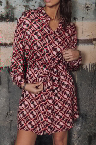 Vestido-camisa Rawen Pepsy Preto