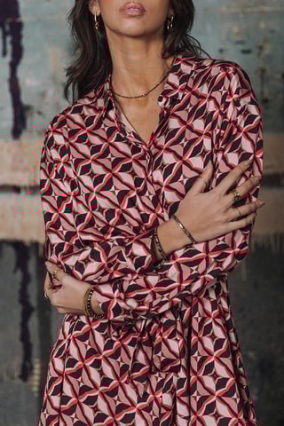 Vestido-camisa Rawen Pepsy Preto