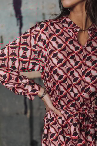 Vestido-camisa Rawen Pepsy Preto