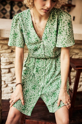 Vestido camisa Mia Bucolic Verde