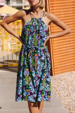Vestido Raffine Soweto - Azul
