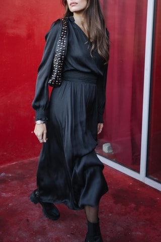 Vestido Rolinetti Plain - Preto