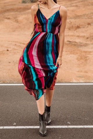 Vestido Rizlene Holi - Multicolor