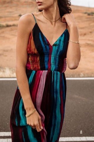 Vestido Rizlene Holi - Multicolor
