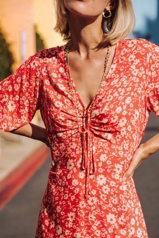 Vestido Vestidone Daisy - Vermelho