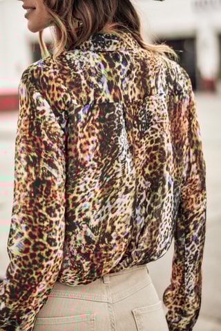 Camisa Crizia Yelling - Castanho