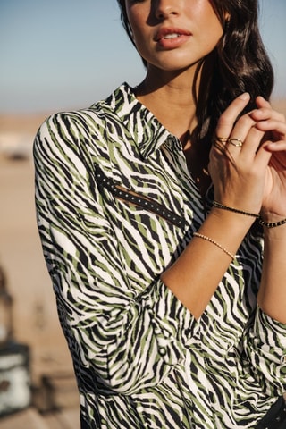 Camisa Crizia Tigerly - Verde