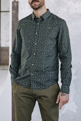 Camisa Yoris Floreal - Verde