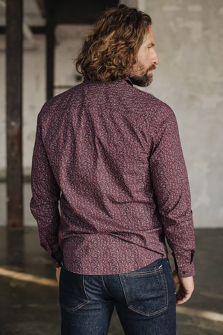 Camisa Yoris Rosiano - Bordô