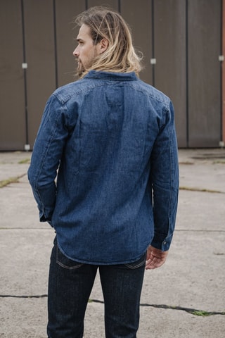 Camisa Rick Denim - Azul