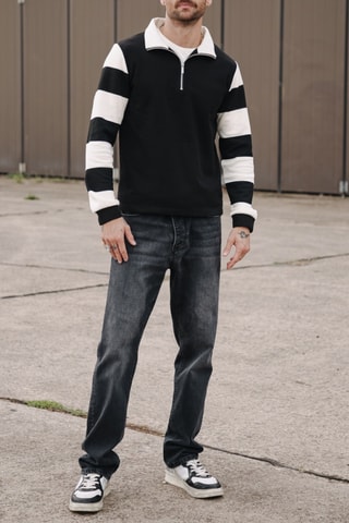 Polo Hiram Soccer - Preto