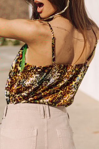 Camisola interior Selia Yelling - Castanho