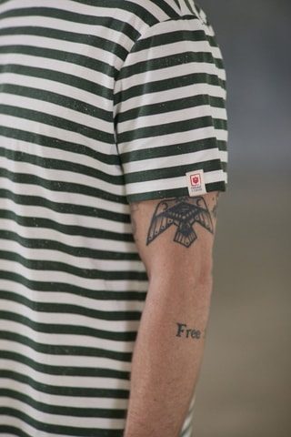 T-shirt Chuck Marin - Verde