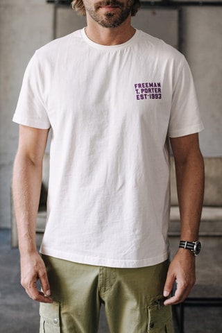 T-shirt Ivander Chill - Branco