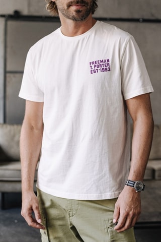 T-shirt Ivander Chill - Branco