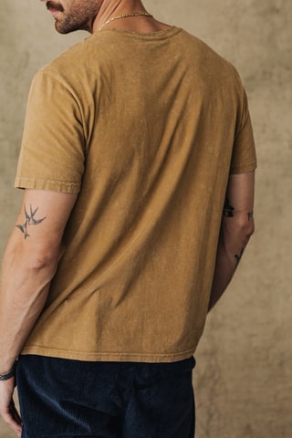 T-shirt Flavio Illinois - Camel