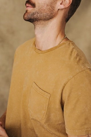 T-shirt Flavio Illinois - Camel