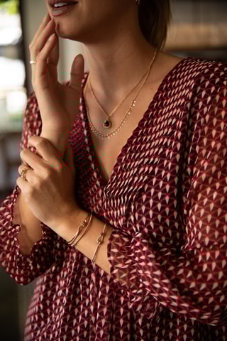 Blusa Kamille Peak - Bordô