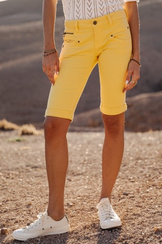 Bermudas Belixa New Magic Color - Amarelo