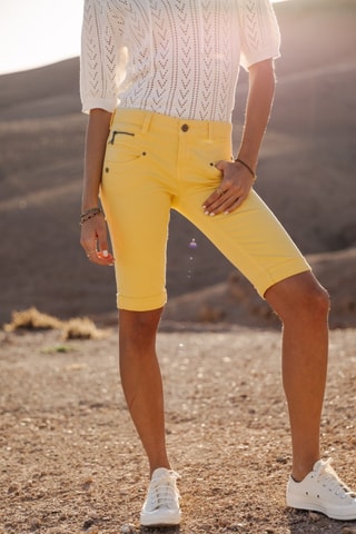 Bermudas Belixa New Magic Color - Amarelo