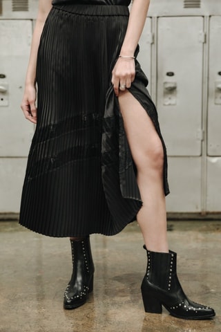 Saia Junie Lace - Preto