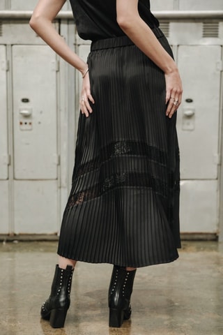 Saia Junie Lace - Preto