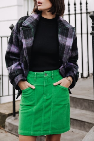 Saia Zelya Veluto - Verde
