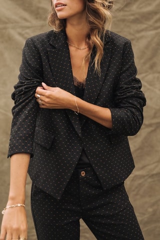 Blazer Amanda Venezia Preto