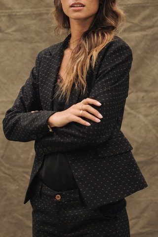 Blazer Amanda Venezia Preto