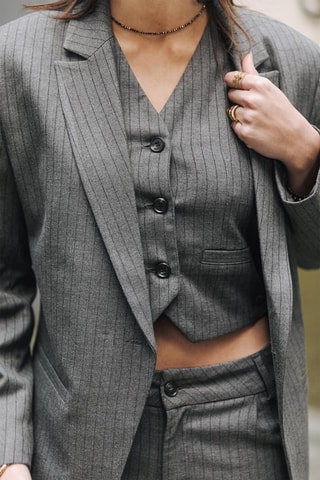 Blazer Bernie Buren Grey Cinzento-escuro