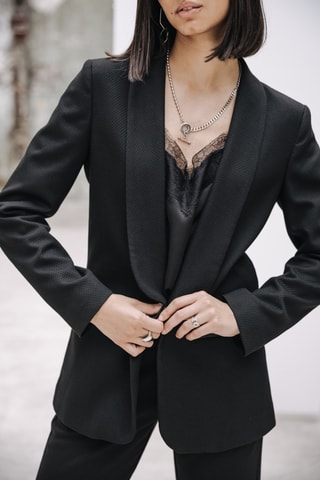 Blazer Stessy Socially - Preto