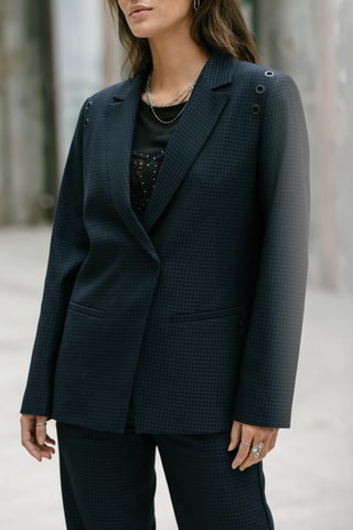 Blazer Bernie Lawlands - Azul-escuro