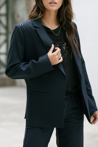 Blazer Bernie Lawlands - Azul-escuro