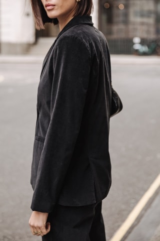 Blazer Bernie Velvet - Preto
