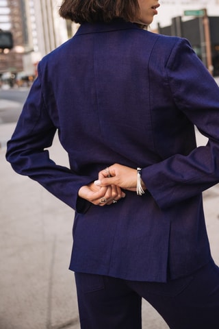 Veste de costume - Bleu marine