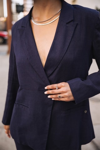 Veste de costume - Bleu marine