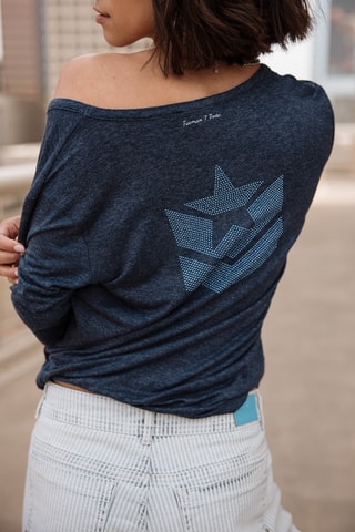 Top - Bleu marine