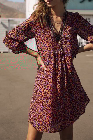 Vestido direito - Vermelho