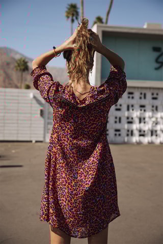 Vestido direito - Vermelho