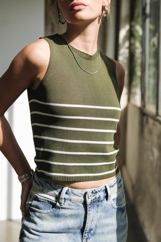 Crop top - Caqui