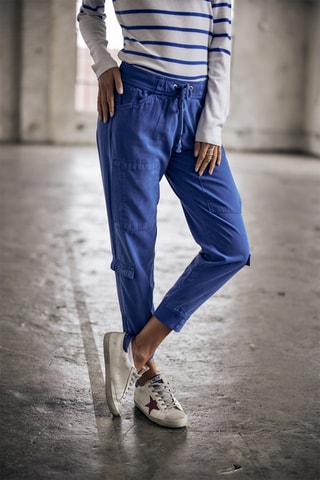Pantalon 7/8 - Bleu