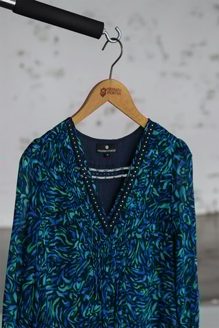 Vestido estilo patinadora - Azul