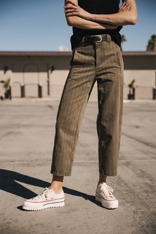 Pantalon 7/8 - Kaki