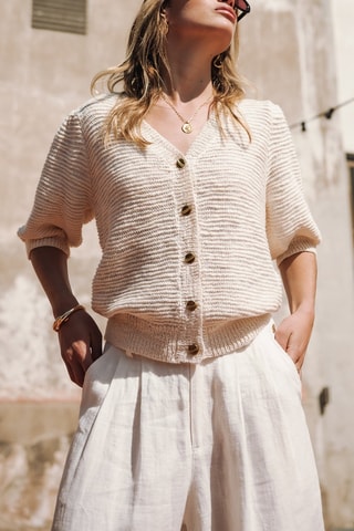 Gilet - Ecru